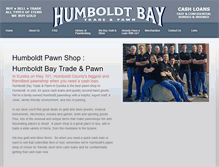 Tablet Screenshot of humboldtpawn.com
